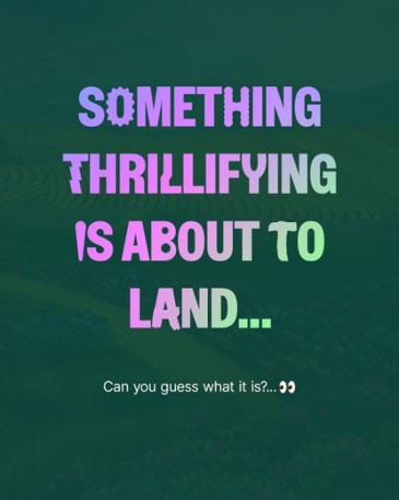 Barnardo's social media teaser posts - 'Something thrillifying is about to land'